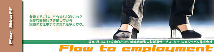 top page title image link for Carriel Japan Web site toppage.